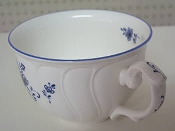 Noritake Craftone 両耳　スープカップ 4個　ブルーフラワー Noritake Craftone 両耳 スープカップ 4個 ブルーフラワー